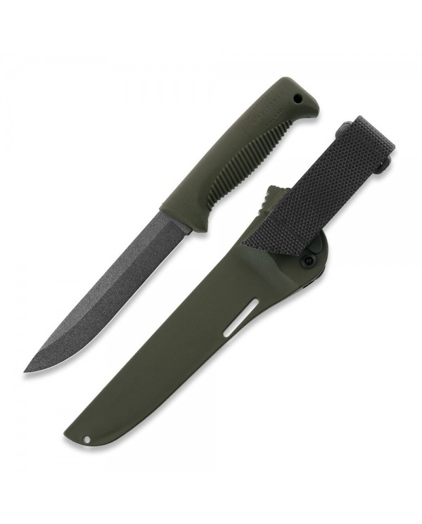 KNIFE PELTONEN M95, PTFE TEFLON COATED, Khaki, Khaki COMPOSITE CASE