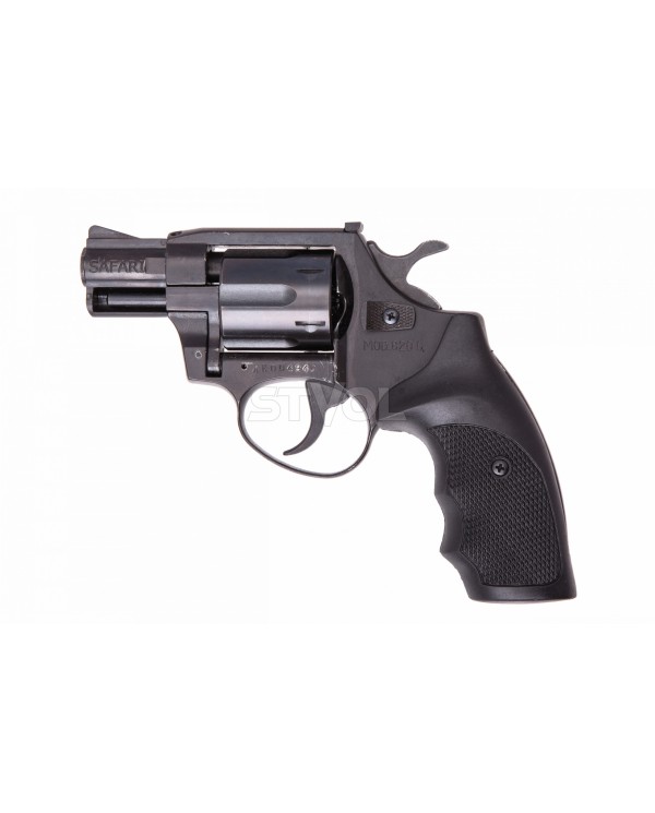Травматический револьвер SAFARI 820G, черный/пластик