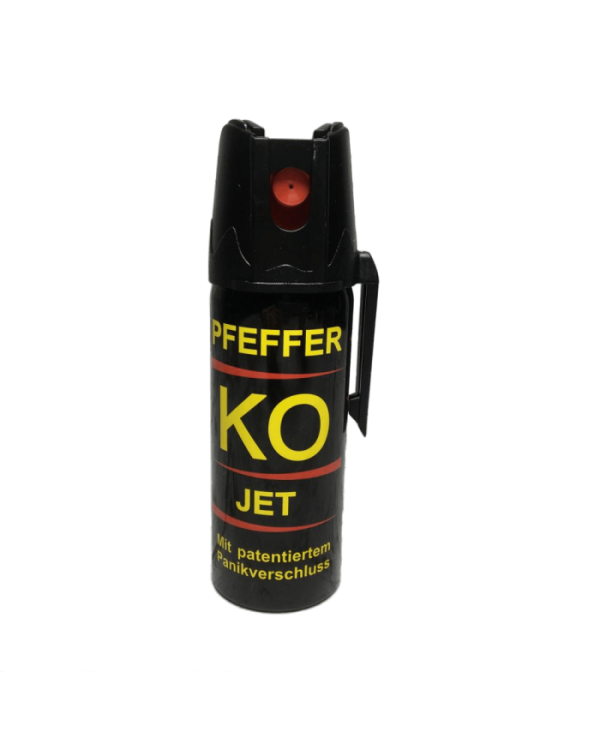 Балончик газовий Ballistol K.O. Pepper Spray Jet: потужний захисний спрей для небезпечних ситуацій.