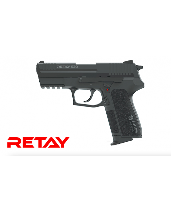 Пістолет стартовий Retay S20 кал. 9 мм. Колір - black.