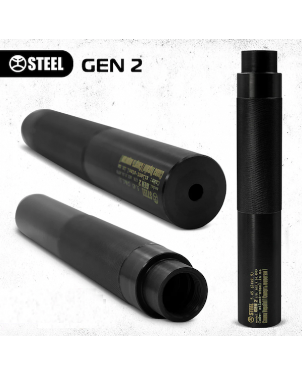 Silencer STEEL Gen 2 5.45 thread 24x1.5 (AK-74, AKSU, etc.)