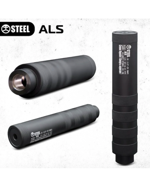 Suppressor Steel ALS .22 lr UNEF