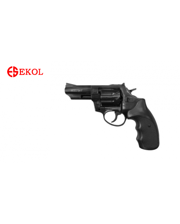 Flaubert revolver Voltran Ekol Viper 3" (black / plastic)