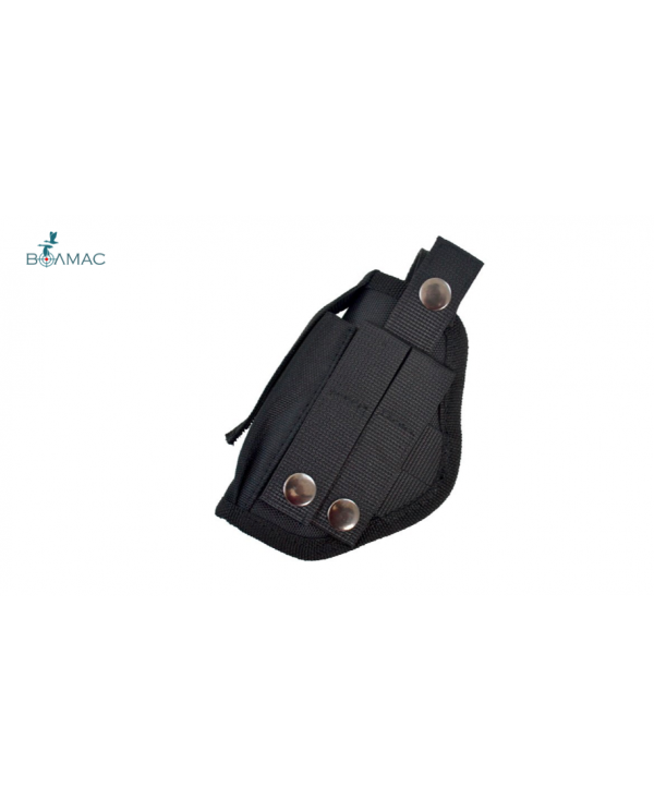 Holster under PM on Molle synthetic (black)