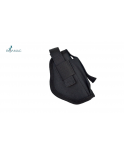 Holster under PM on Molle synthetic (black)